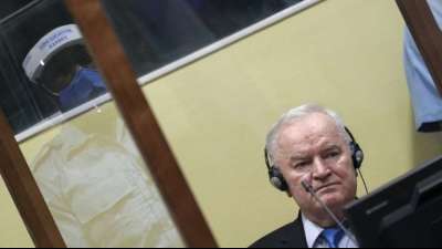 Gericht best&auml;tigt lebenslange Haftstrafe f&uuml;r Mladic wegen V&ouml;lkermords