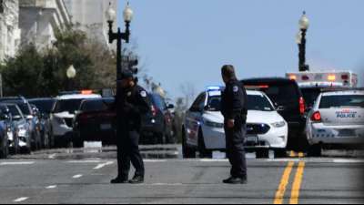 US-Kapitol nach Sicherheitsvorfall abgeriegelt - Zwei Polizisten verletzt