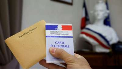 Frankreich h&auml;lt zweite Runde der Regionalwahlen ab