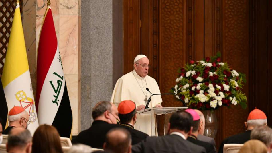 Papst fordert Ende von Gewalt und Extremismus im Irak