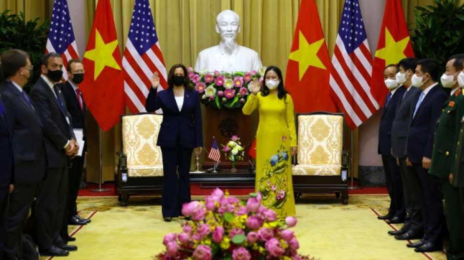 US-Vizepr&auml;sidentin richtet bei Vietnam-Besuch erneut Vorw&uuml;rfe gegen China