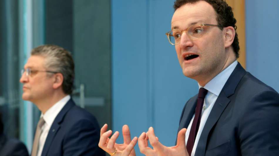 Spahn mahnt angesichts nur noch langsam zur&uuml;ckgehender Corona-Zahlen zu Vorsicht
