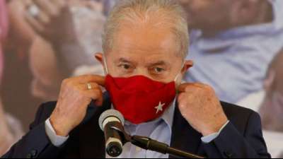 Brasiliens Ex-Pr&auml;sident Lula nennt Bolsonaros Corona-Politik "schwachsinnig"