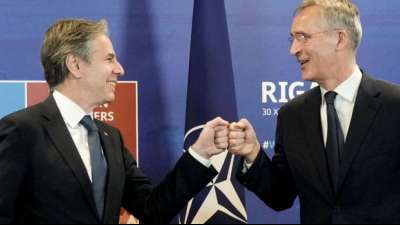 Nato-Staaten beraten mit Ukraine und Georgien &uuml;ber Russland