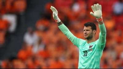 &Ouml;sterreichs Torh&uuml;ter Bachmann freut sich auf Wembley und Familie