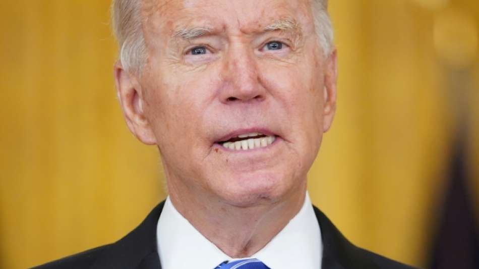 Biden h&auml;lt am Montag Fernsehansprache zu Afghanistan