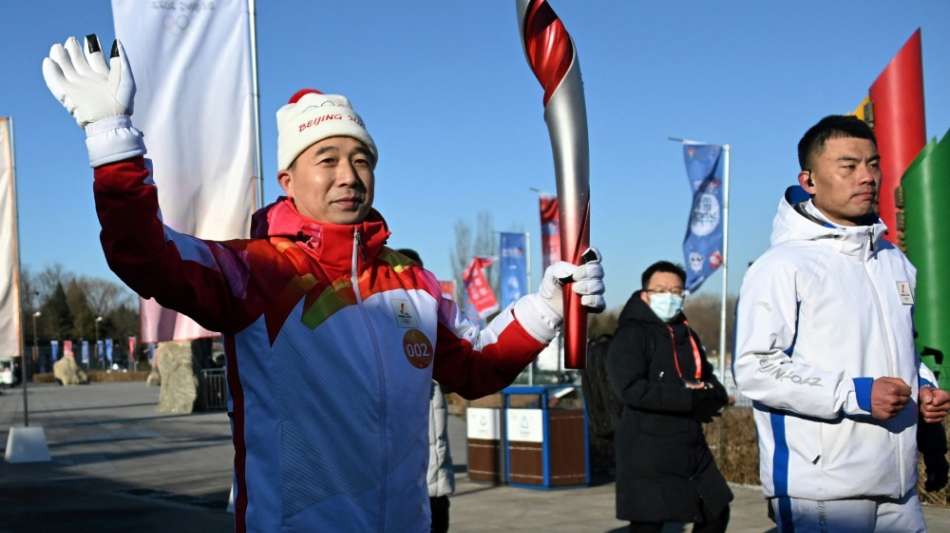 Olympischen Winterspiele: Fackellauf in Peking wurde gestartet