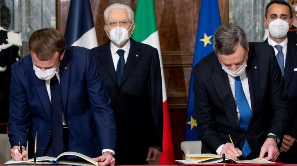 Frankreich und Italien unterzeichnen Freundschaftsvertrag
