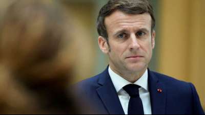Macron: 15 Milliarden Euro mehr f&uuml;r innere Sicherheit