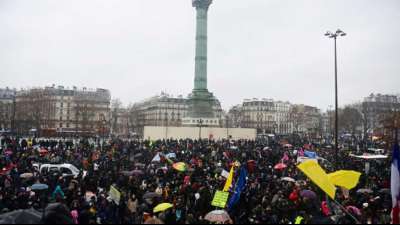 Neue Proteste gegen geplantes Sicherheitsgesetz in Frankreich
