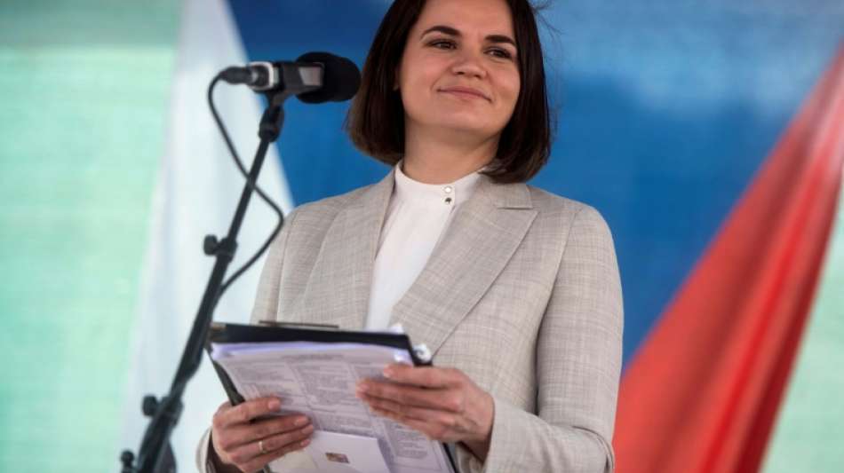 Tichanowskaja fordert Druck auf Weissrussland von USA und EU