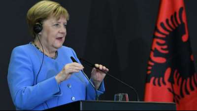 Merkel entt&auml;uscht &uuml;ber Verz&ouml;gerungen bei EU-Beitritt von Westbalkan-L&auml;ndern