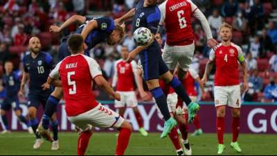 D&auml;nemark verliert nach Eriksen-Schock 