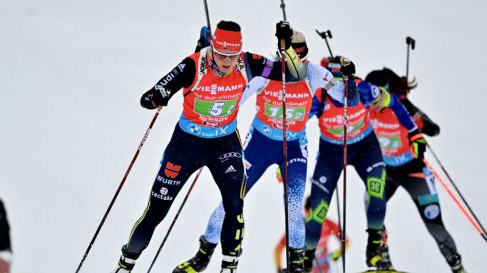Biathlon: Herrmann in der Verfolgung auf Platz sieben, Hinz Achte