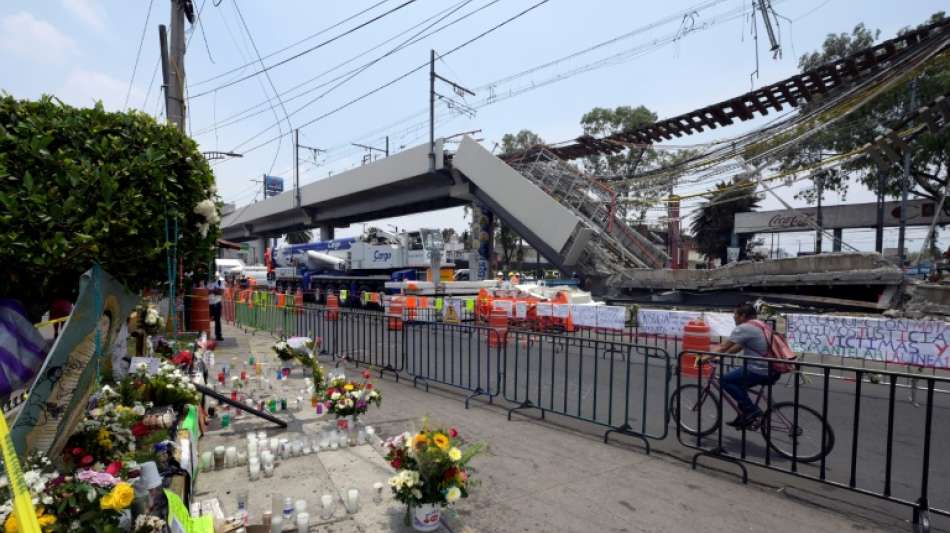 Ermittler machen Baufehler f&uuml;r U-Bahn-Ungl&uuml;ck in Mexiko-Stadt verantwortlich