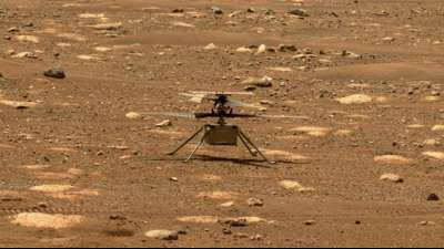 Mini-Hubschrauber "Ingenuity" absolviert erfolgreich Flug auf dem Mars