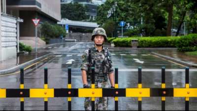 China: Ex-Anti-Terror-Chef wird Milit&auml;rkommandeur in Hongkong