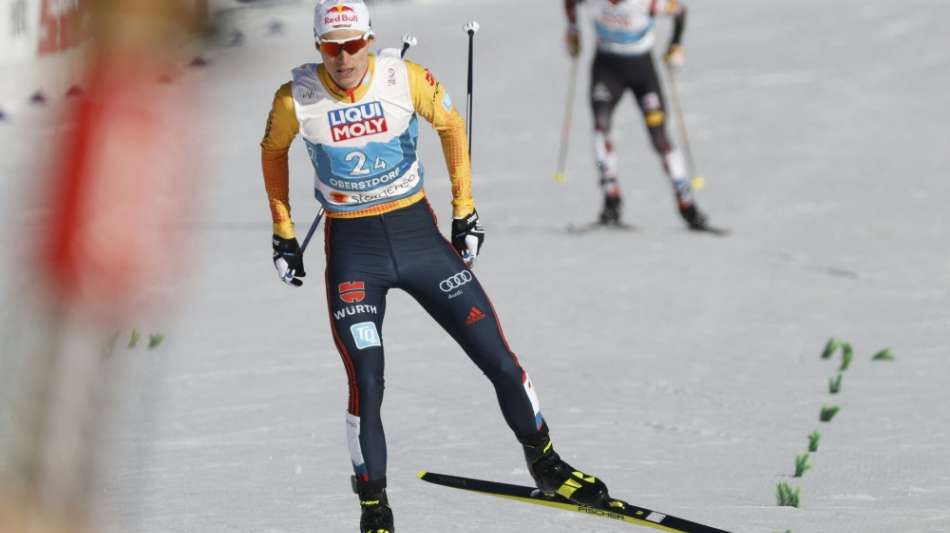 Starker Frenzel l&auml;uft in Lillehammer auf das Podest  
