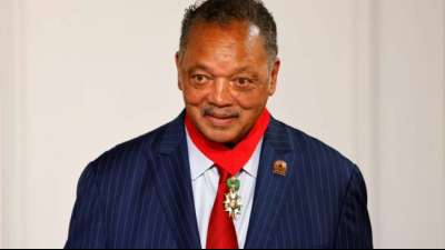 US-B&uuml;rgerrechtsikone Jesse Jackson mit Covid-19 im Krankenhaus