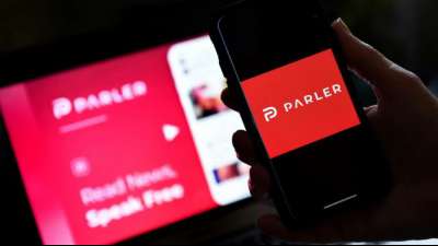Onlinedienst Parler nach eigenen Angaben wieder verf&uuml;gbar