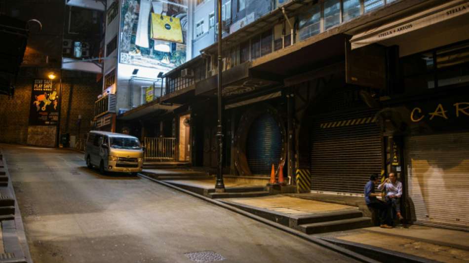 Bar-Besitzer in Hongkong wegen Schlie&szlig;ungen im Hungerstreik