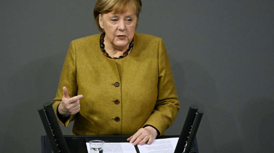 Merkel verteidigt Verl&auml;ngerung des Lockdowns