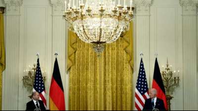 Wei&szlig;es Haus: Scholz und Biden telefonieren am Mittwoch zu Ukraine-Konflikt