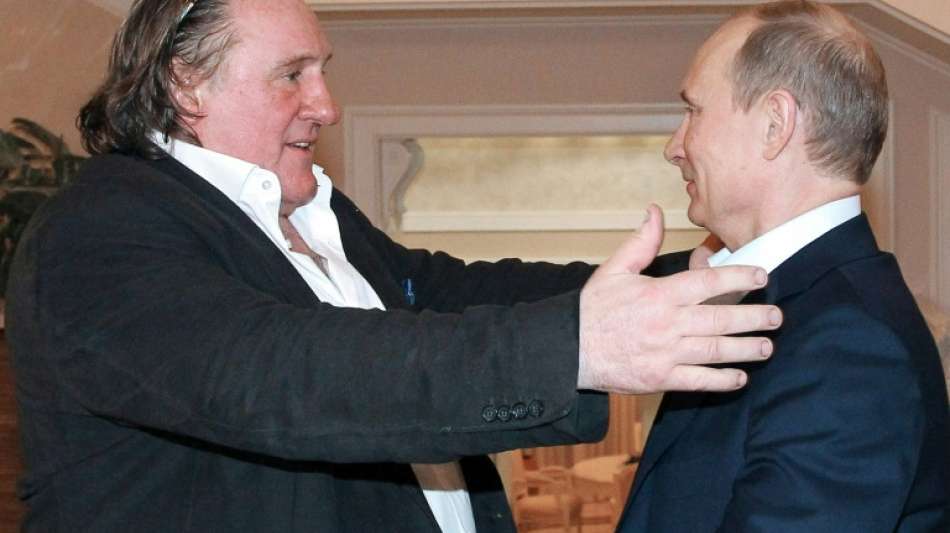 Schauspieler G&eacute;rard Depardieu ruft zu Waffenstillstand in der Ukraine auf