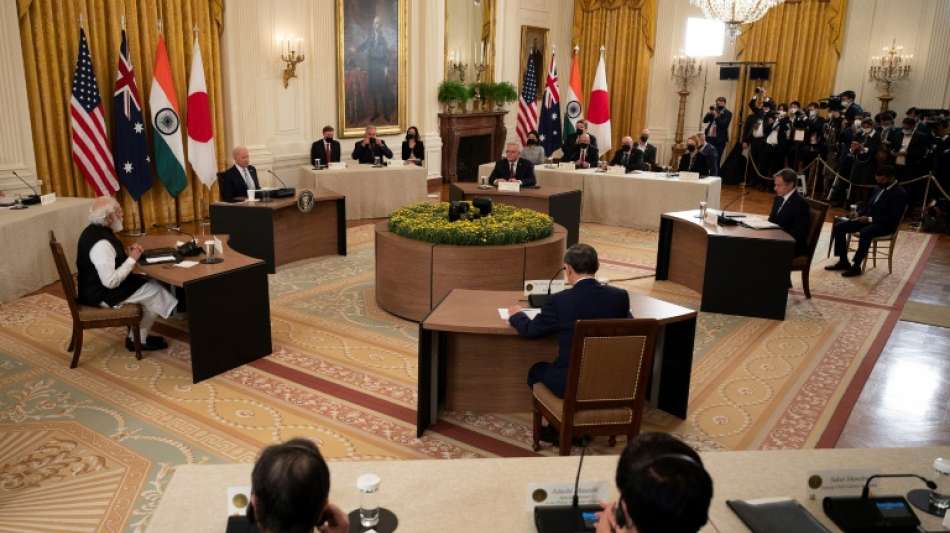 Australien, Indien und Japan: Biden empf&auml;ngt Regierungschefs