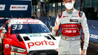 DTM: Titelverteidiger Rast gewinnt auch am Sonntag