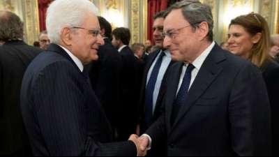 Italiens Pr&auml;sident will Ex-EZB-Chef Draghi mit Regierungsbildung beauftragen