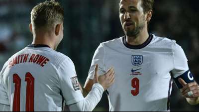 England spaziert mit 10:0 zum WM-Ticket - Kane zieht mit Lineker gleich
