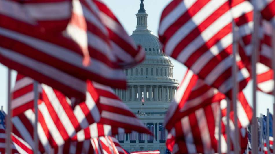 Biden und Harris f&uuml;r Amtseinf&uuml;hrung am Kapitol angekommen