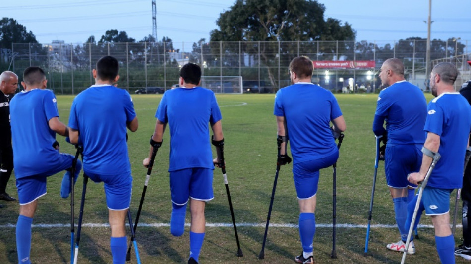 Un superviviente del ataque de Ham&aacute;s se erige en estrella del f&uacute;tbol para amputados