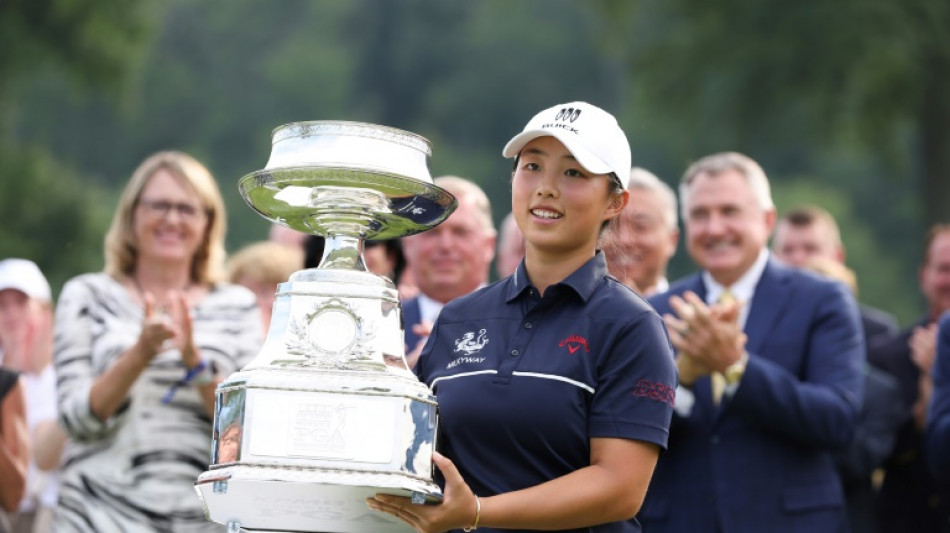 China's Yin Ruoning wins Women's PGA Championship