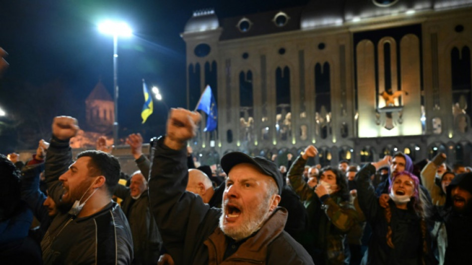 Tausende in Georgien demonstrieren gegen Gesetz gegen "ausl&auml;ndische Agenten"
