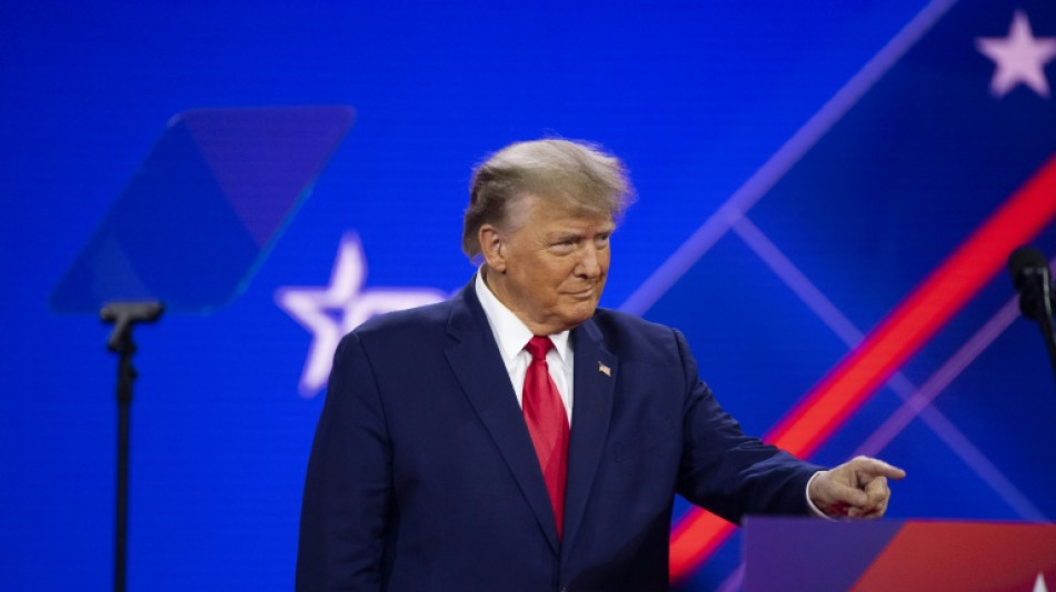 Trump stellt bei Konservativen-Konferenz Beliebtheit bei Basis unter Beweis
