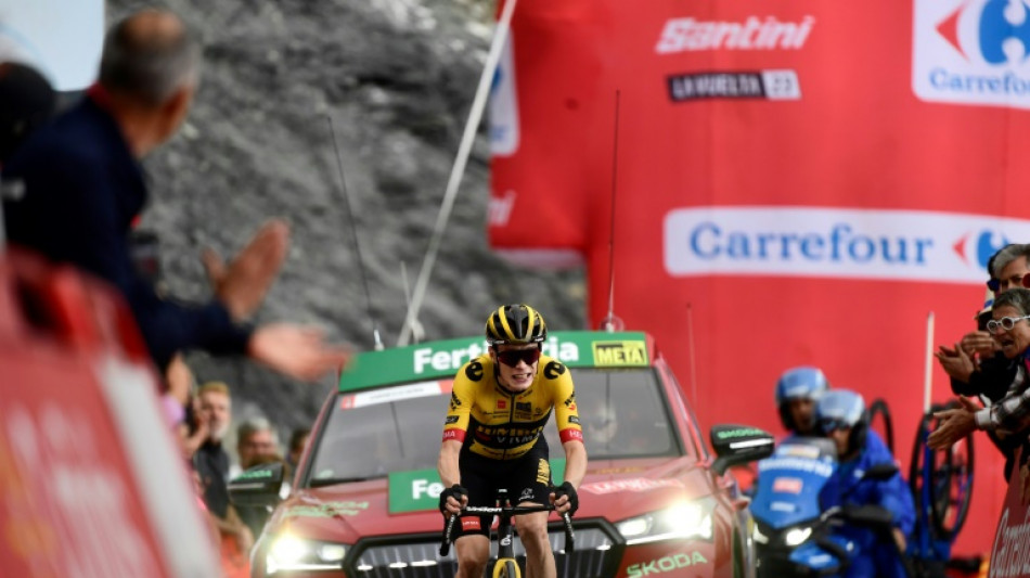 Evenepoel Vuelta defence collapses, Vingegaard wins stage for daughter