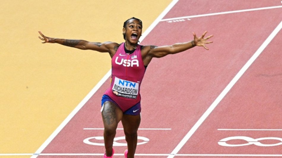 New sprint queen Richardson's frank speaking divides opinion