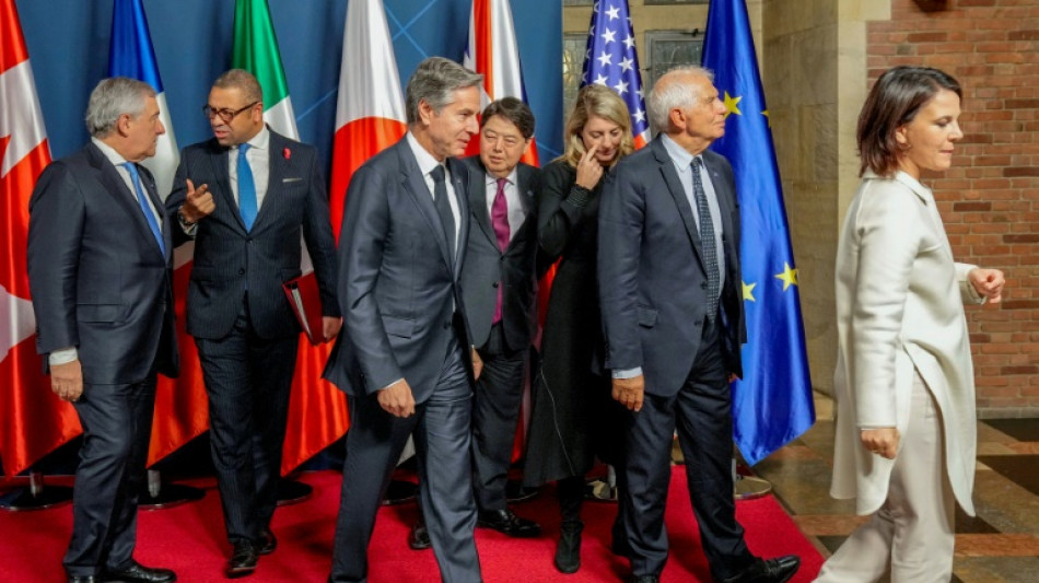 G7-Staaten zeigen sich entschlossen in ihrer Unterst&uuml;tzung der Ukraine 