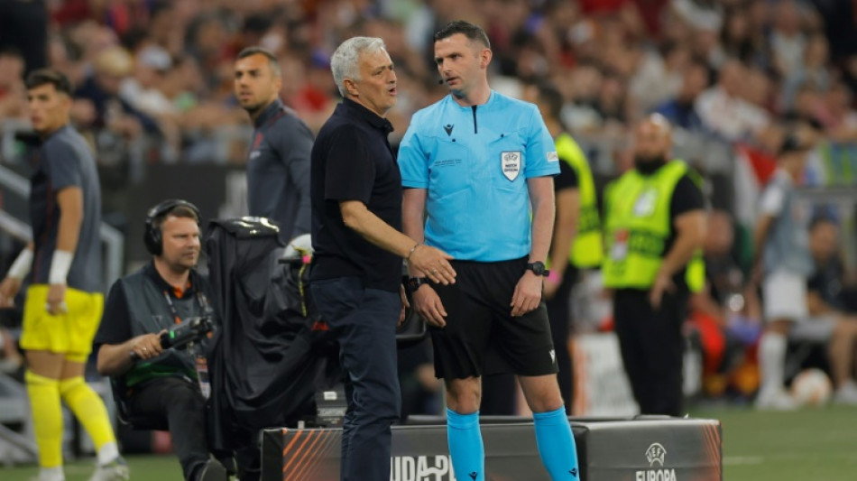 UEFA charge Mourinho for Europa League final referee abuse