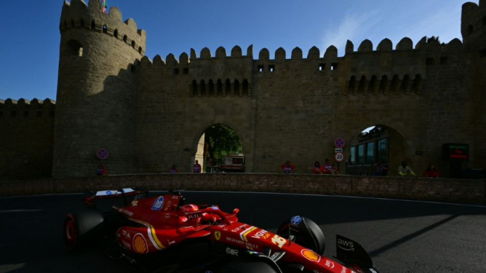 F1: Leclerc partira en pole du GP d'Azerba&iuml;djan, Verstappen 6e
