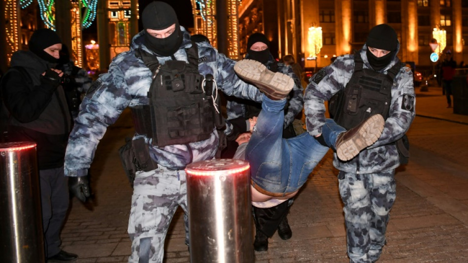 M&aacute;s de 4.600 arrestos en Rusia en protestas contra la intervenci&oacute;n en Ucrania