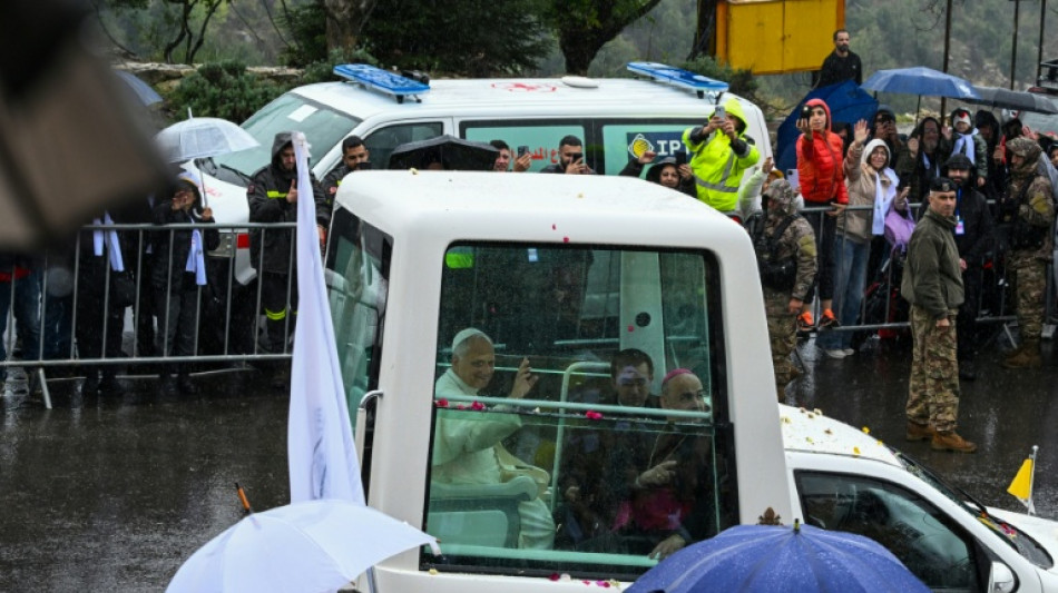 Papst Leo XIV. betet im Libanon für Frieden im Nahen Osten