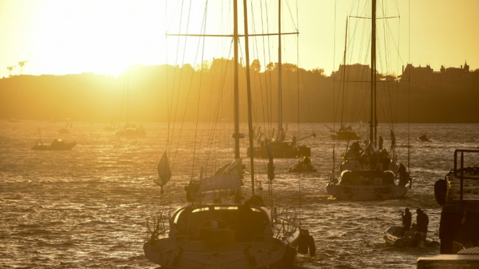 Voile: jour de d&eacute;part pour les 138 marins de la prestigieuse Route du Rhum