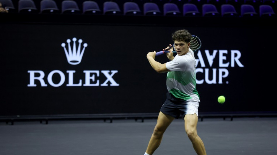 Shelton to face Fils in Laver Cup opener
