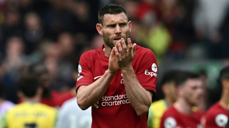 Milner to leave Liverpool at season's end
