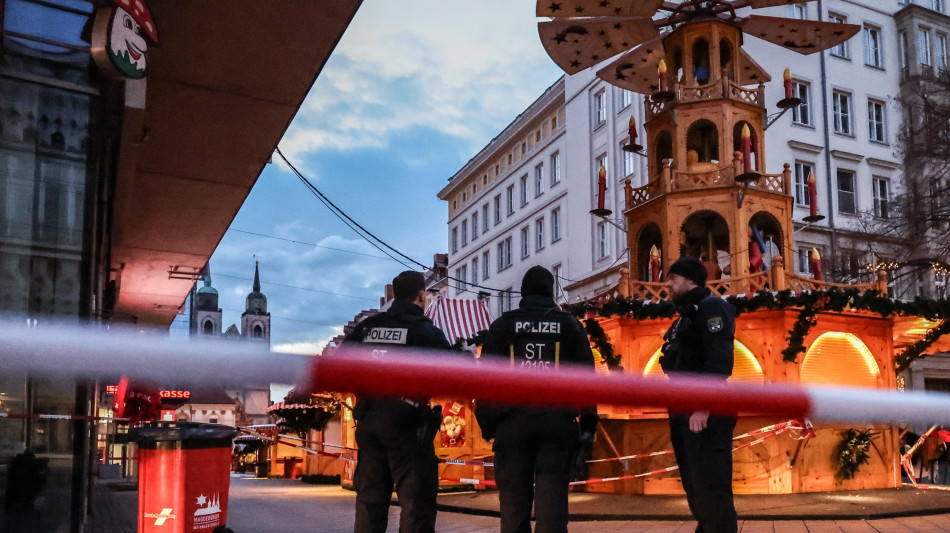 Un italo-tedesco ferito nell'attentato a Magdeburgo, non &egrave; grave