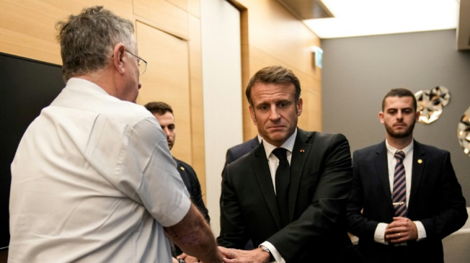 Macron propose une "coalition" internationale contre le Hamas mais d&eacute;plore les "souffrances" des civils &agrave; Gaza