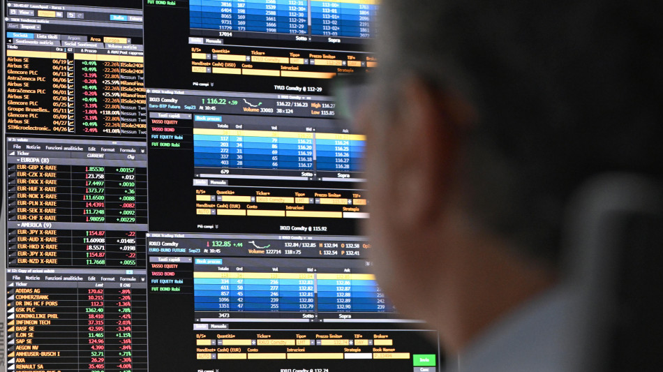 Borsa: l'Europa conferma il rialzo, gi&ugrave; petrolio e gas